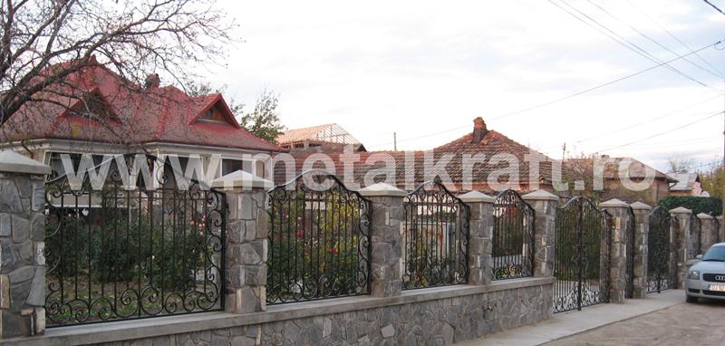 Garduri fier forjat