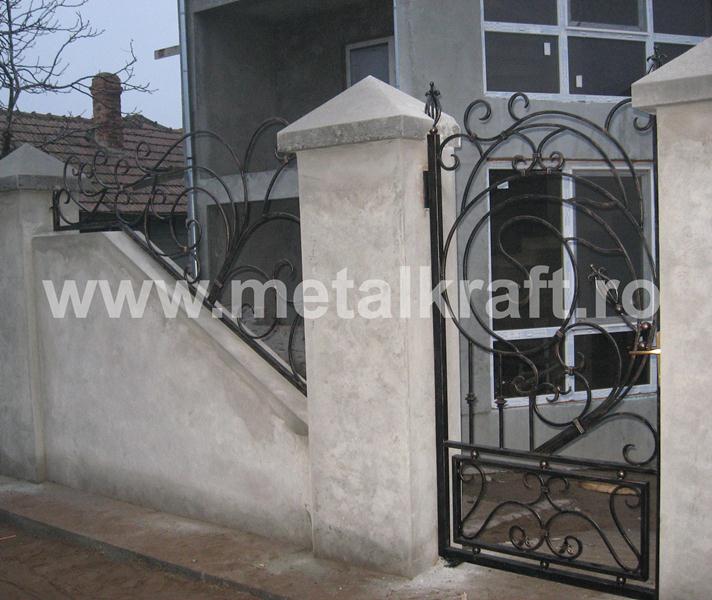 Garduri fier forjat