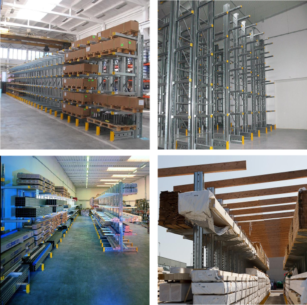 Rafturi metalice Cantilever