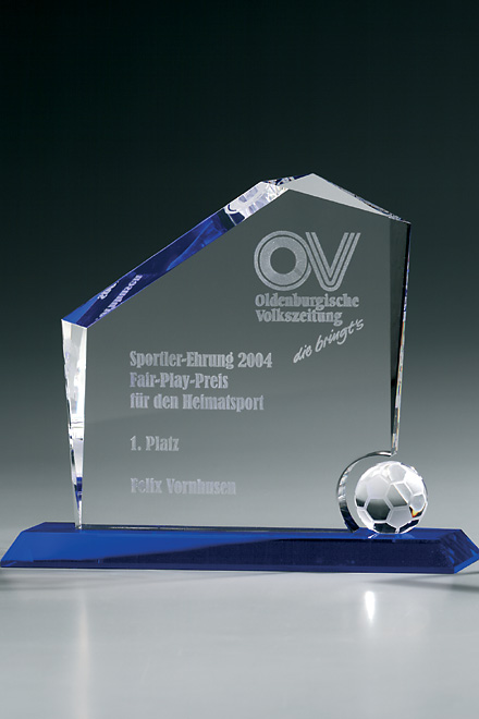 Trofee din cristal