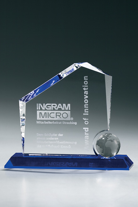 Trofee din cristal