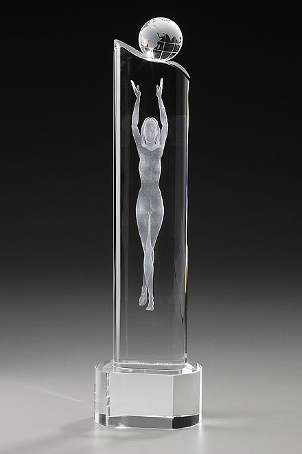 Trofee din cristal