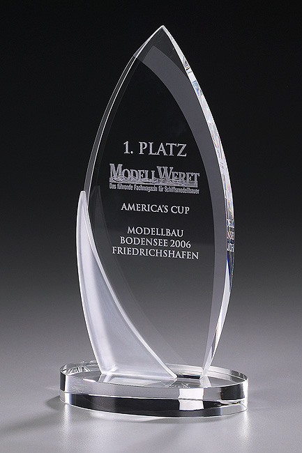 Trofee din cristal