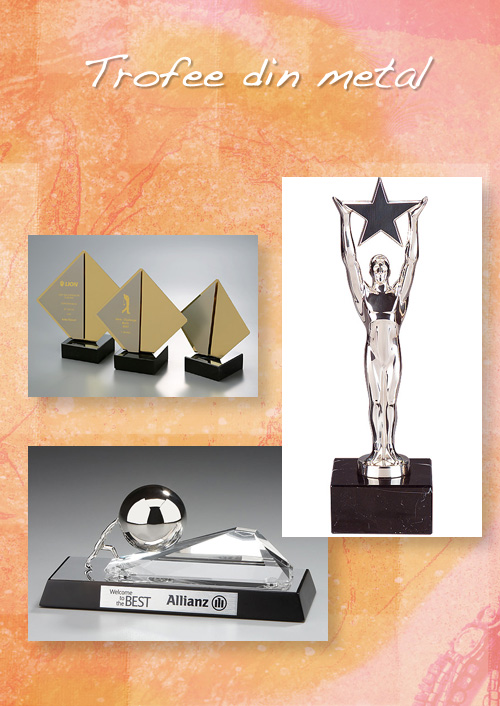 Trofee din metal