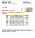 Grile perforate pentru seminee