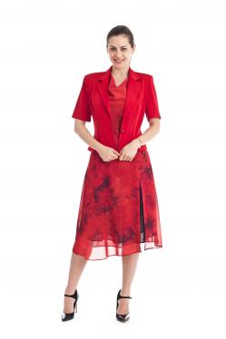 Compleu dama cu rochie