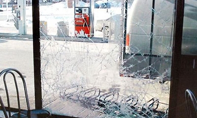 Folie securizare sticla