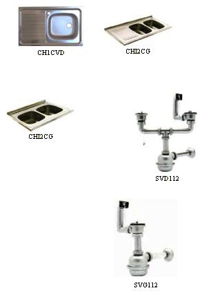 Chiuvete inox