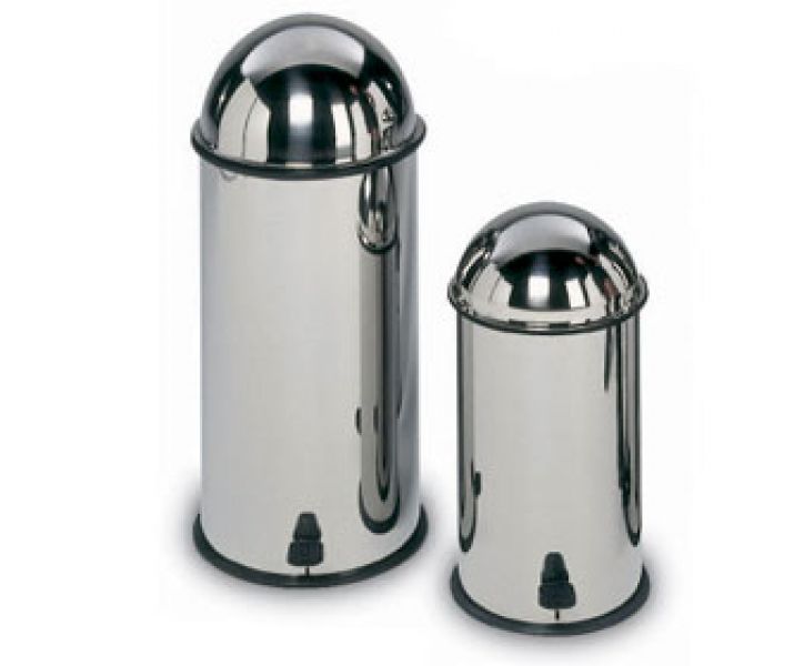 Cos de gunoi din inox, cu pedala