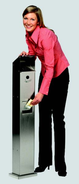 Cos de gunoi cu scrumiera