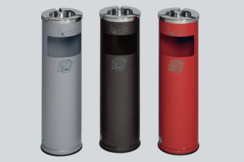 Cos de gunoi cu scrumiera