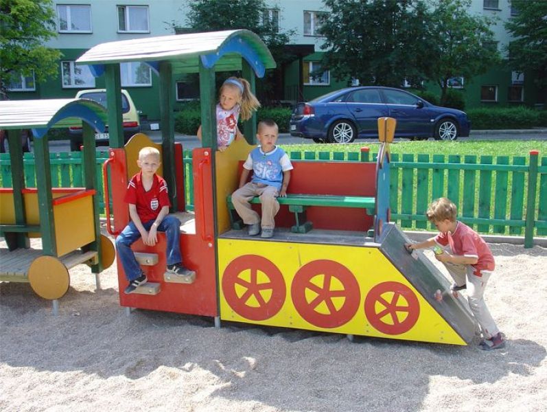 Locomotive spatii de joaca