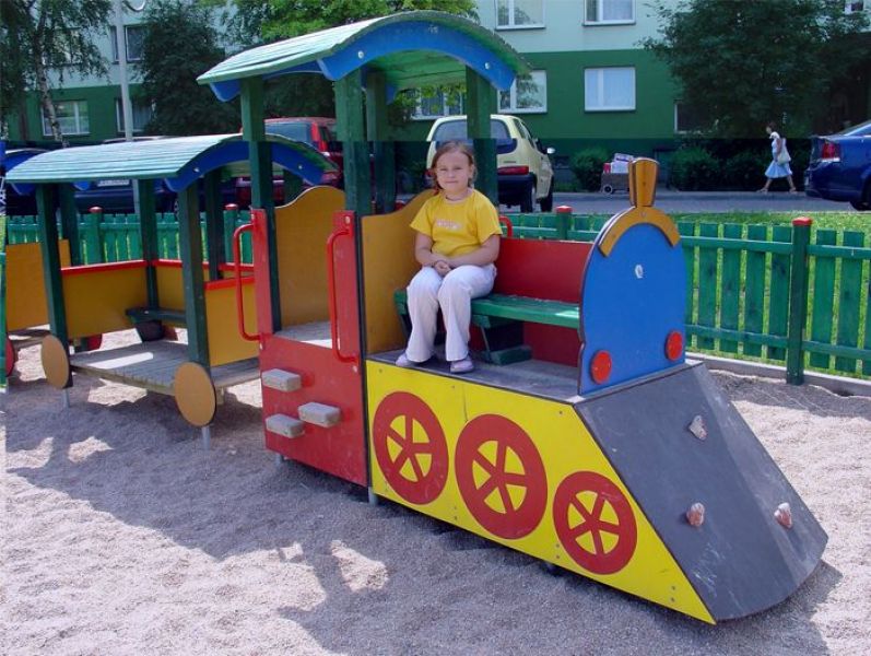 Locomotive spatii de joaca