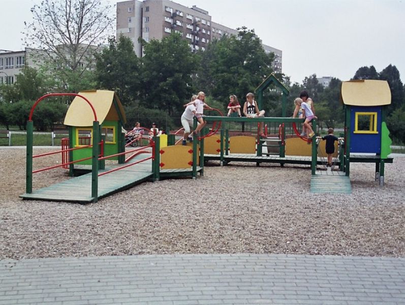 Spatii de joaca copii lemn