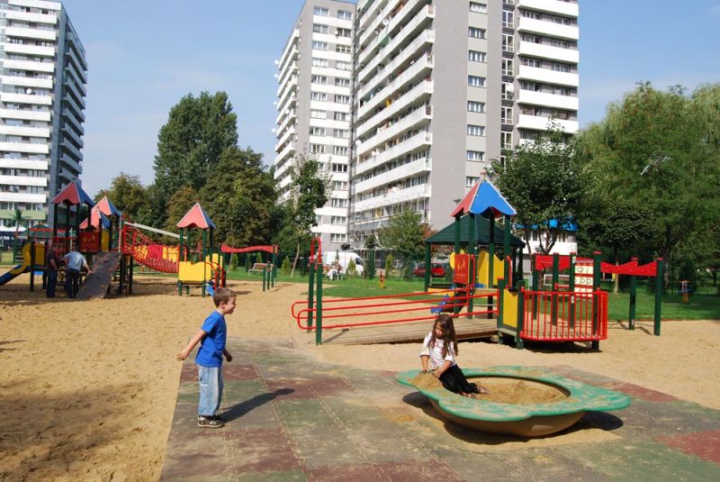 Spatii de joaca copii lemn