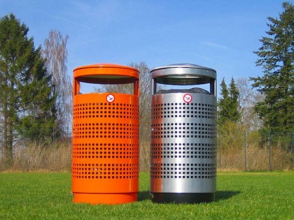 Cos de gunoi inox, DS 70 litri