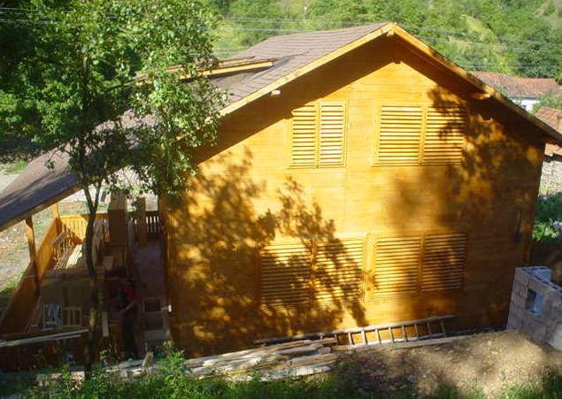 Casa de vacanta din lemn