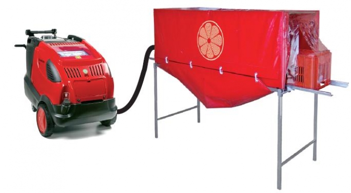 Echipament spalare jet apa calda