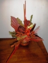 Aranjamente ikebana din flori uscate