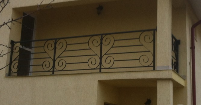 Balustrade exterioare fier forjat Bacau