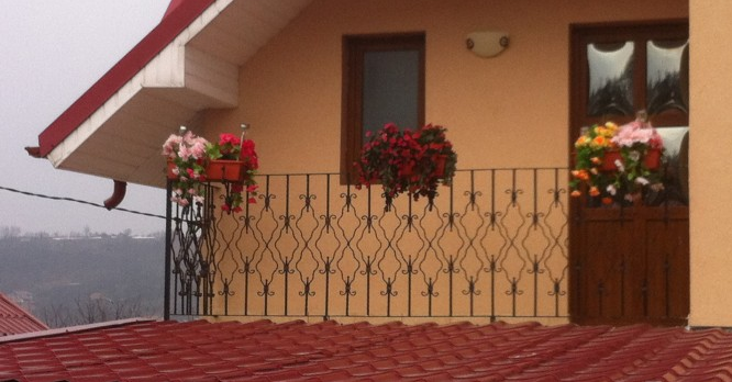 Balustrade exterioare fier forjat Bacau