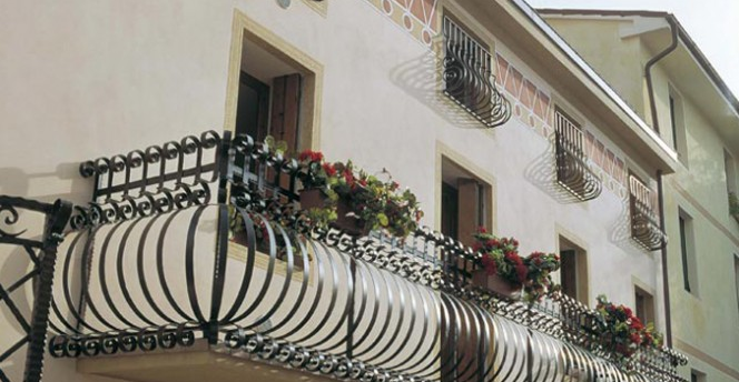 Balustrade exterioare fier forjat Bacau