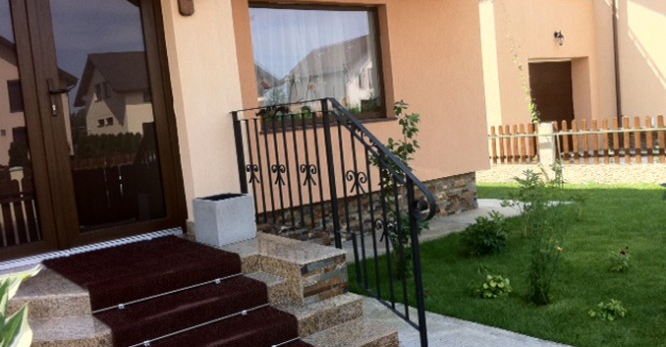 Balustrade exterioare fier forjat Bacau