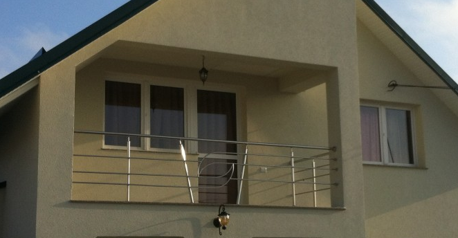Balustrade inox exterior