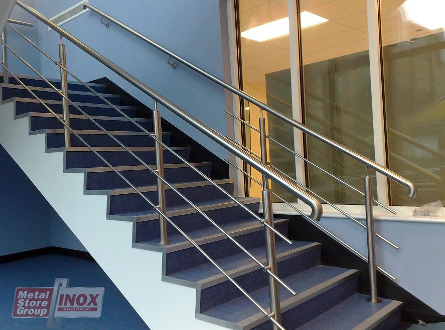 Balustrade inox interior