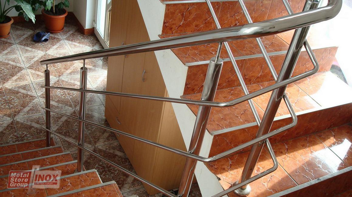 Balustrade inox interior