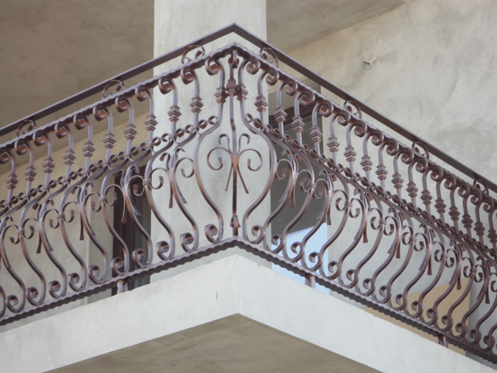Balustrade fier forjat Bacau