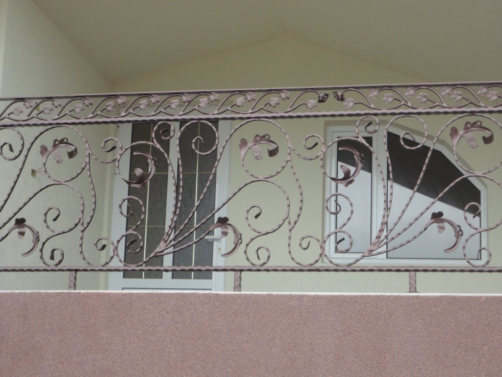 Balustrade fier forjat Bacau