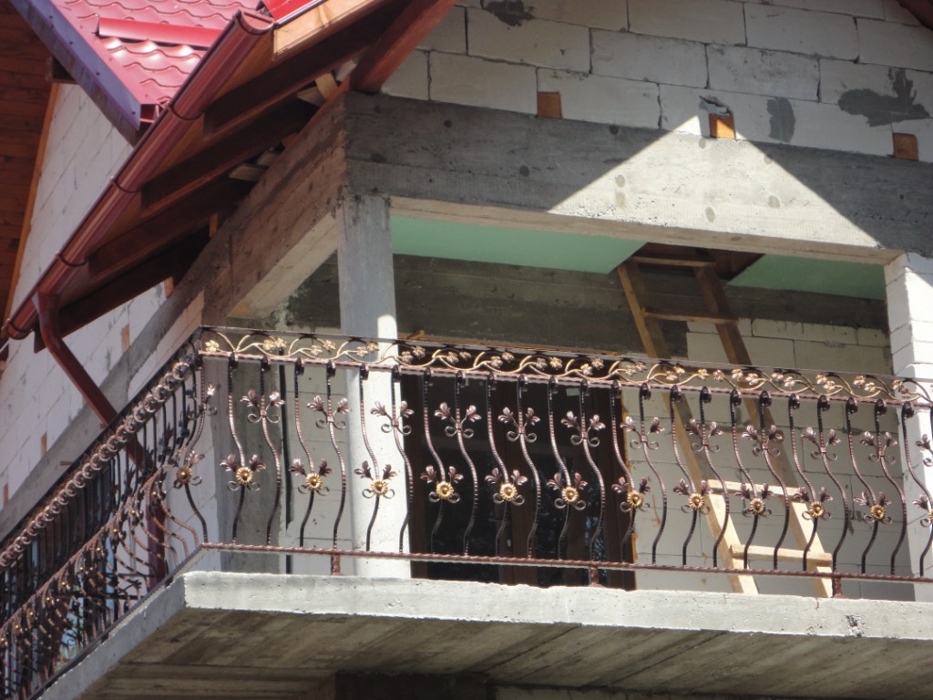 Balustrade fier forjat Bacau