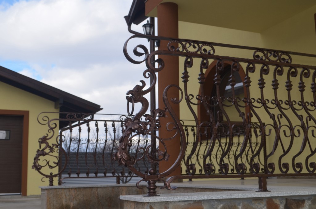 Balustrade fier forjat Bacau