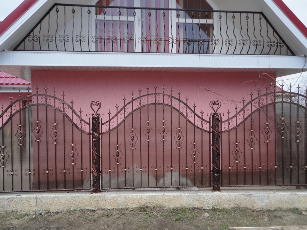 Gard fier forjat Bacau