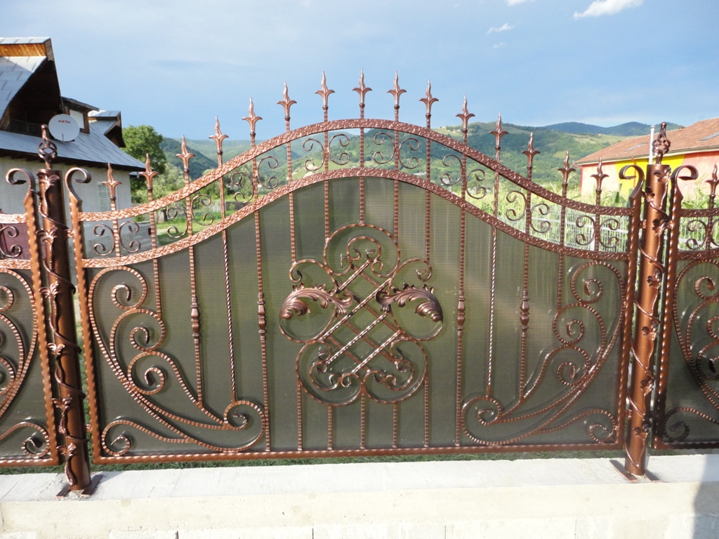 Gard fier forjat Bacau